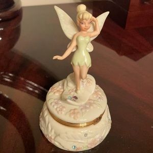 LENOX TINKER BELL ANNIVERSARY LITTLE TREASURE BOX - EXCELLENT CONDITION